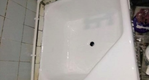 Обновление душевого поддона акрилом | Технопарк